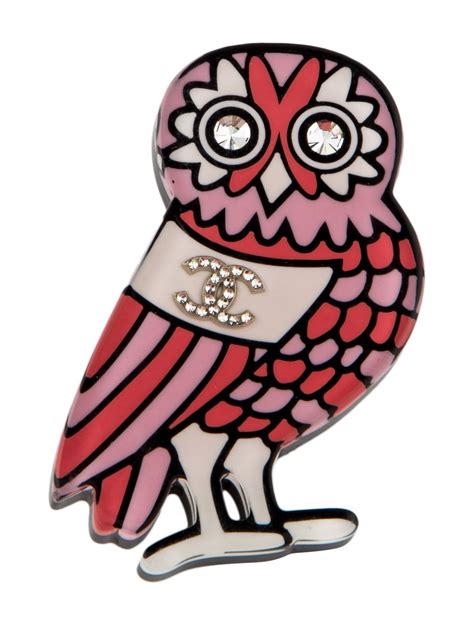 chanel owl brooch|chanel costume jewelry.